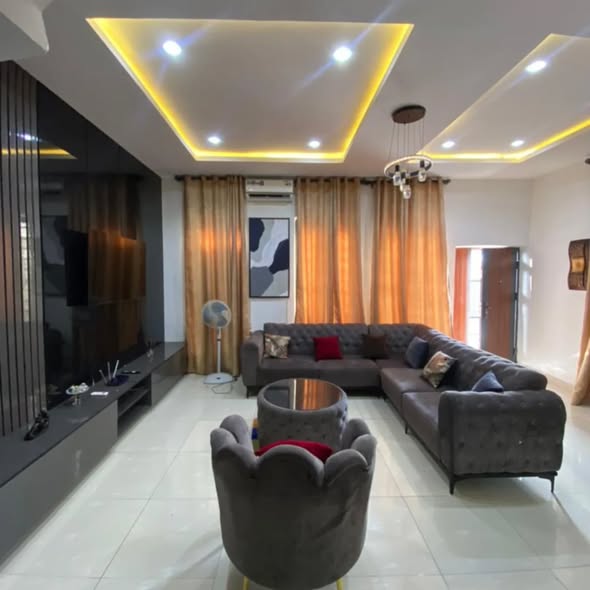 Furnished 4-Bedroom Semi-Detached Duplex, Orchid Road, Lekki — All photos 2