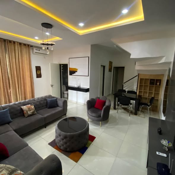 Furnished 4-Bedroom Semi-Detached Duplex, Orchid Road, Lekki — All photos 3
